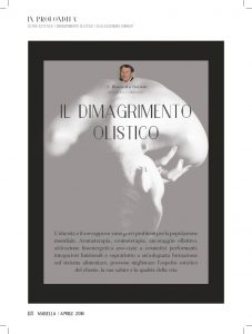 Copertina dell'articolo su Mabella di Aprile 2016